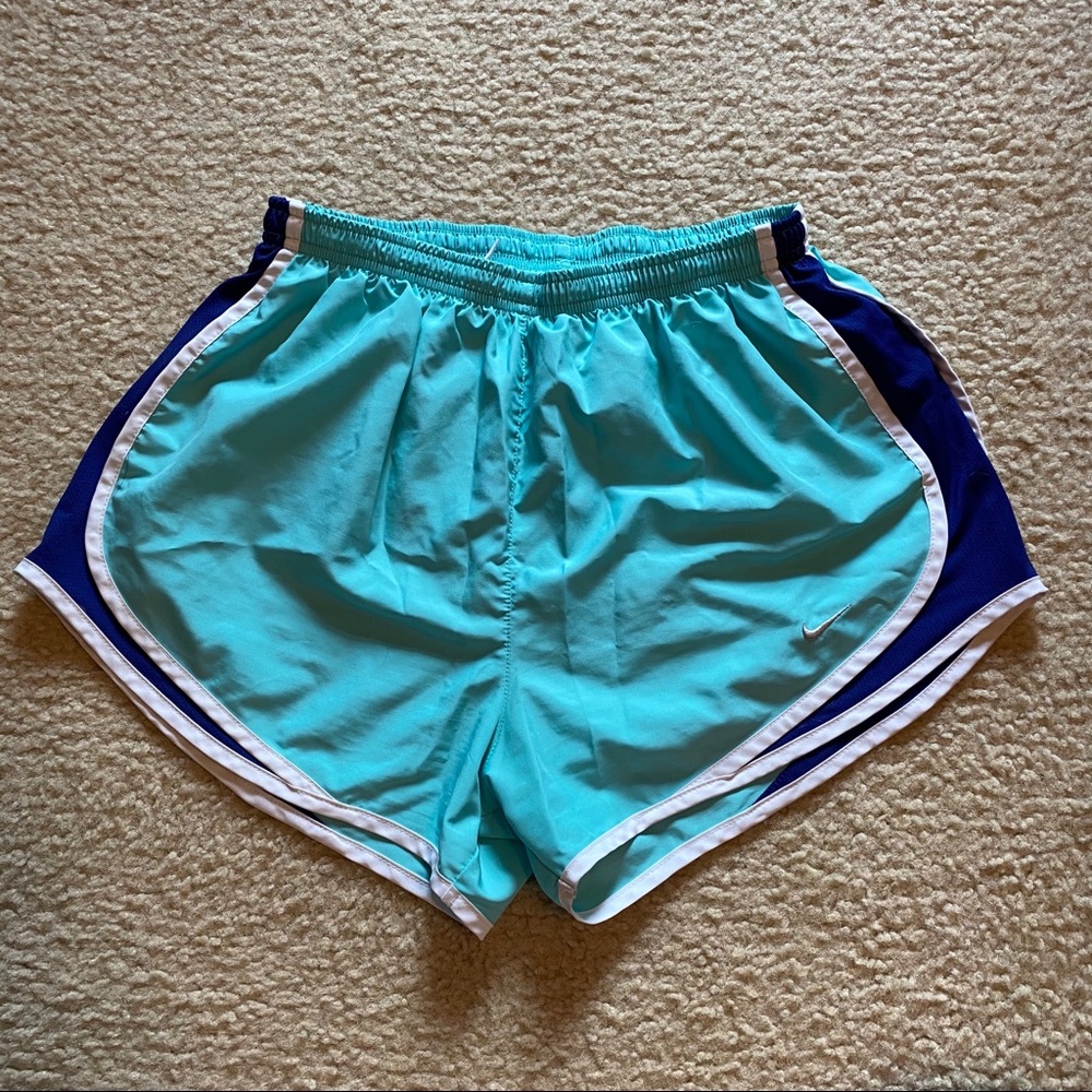 Blue Nike Running Shorts